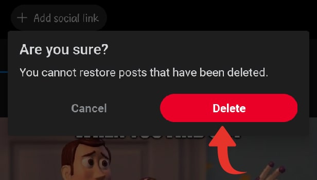 Image titled Delete post from reddit step 6